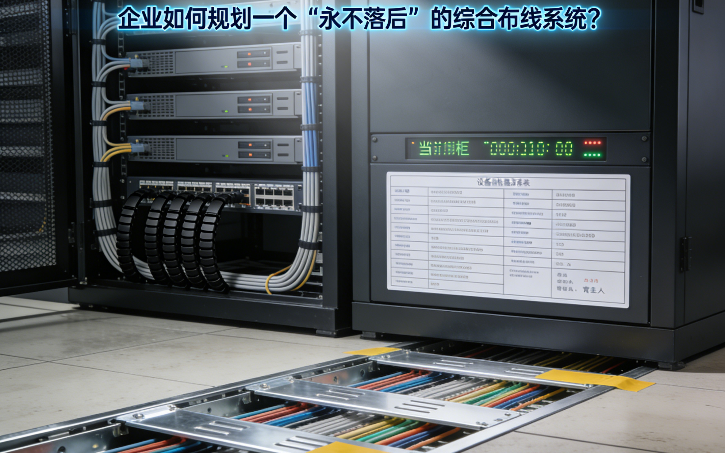 企业如何规划一个“永不落后”的综合布线系统？这5点必须考虑